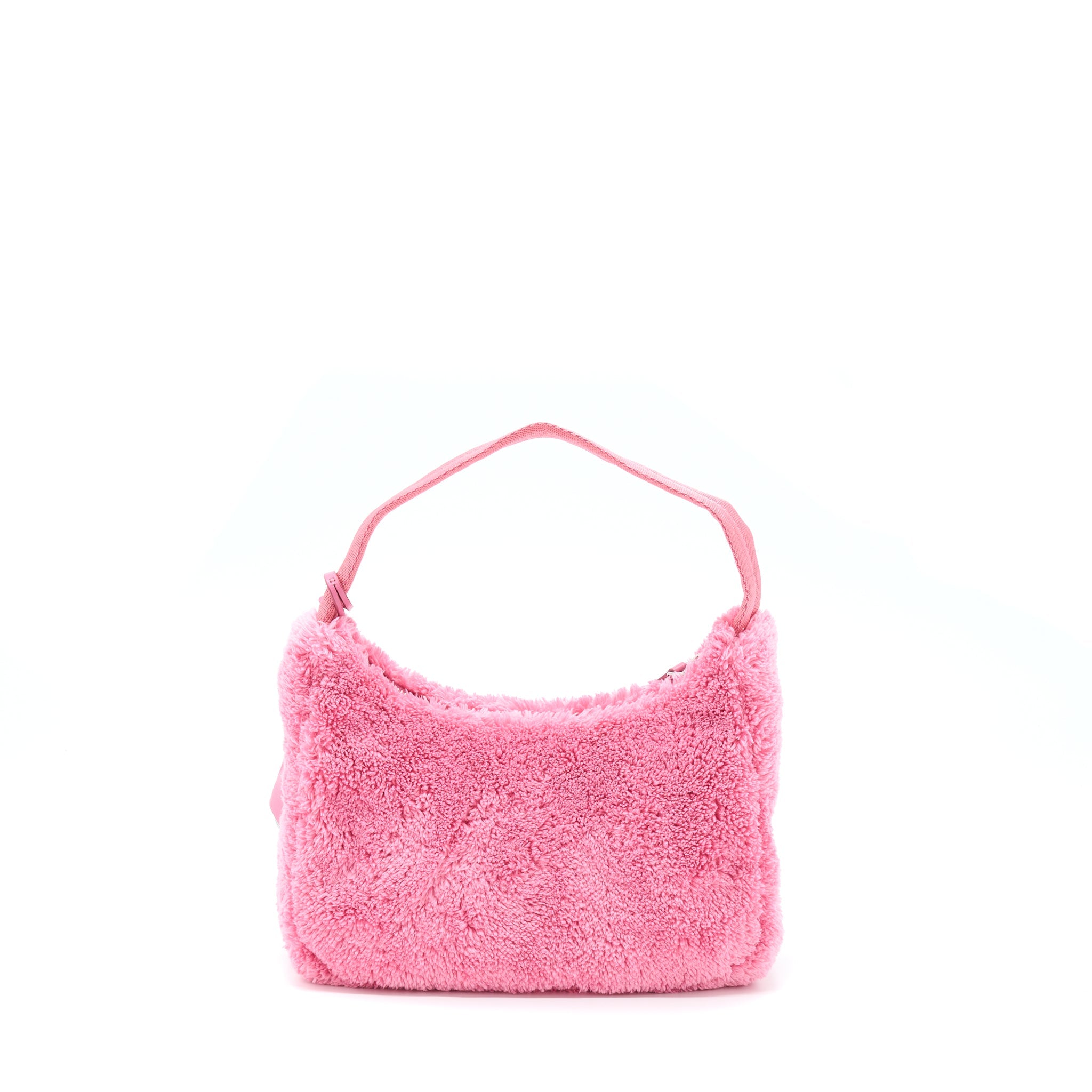 PRADA REEDITION 2000 TERRY MINI BAG PINK