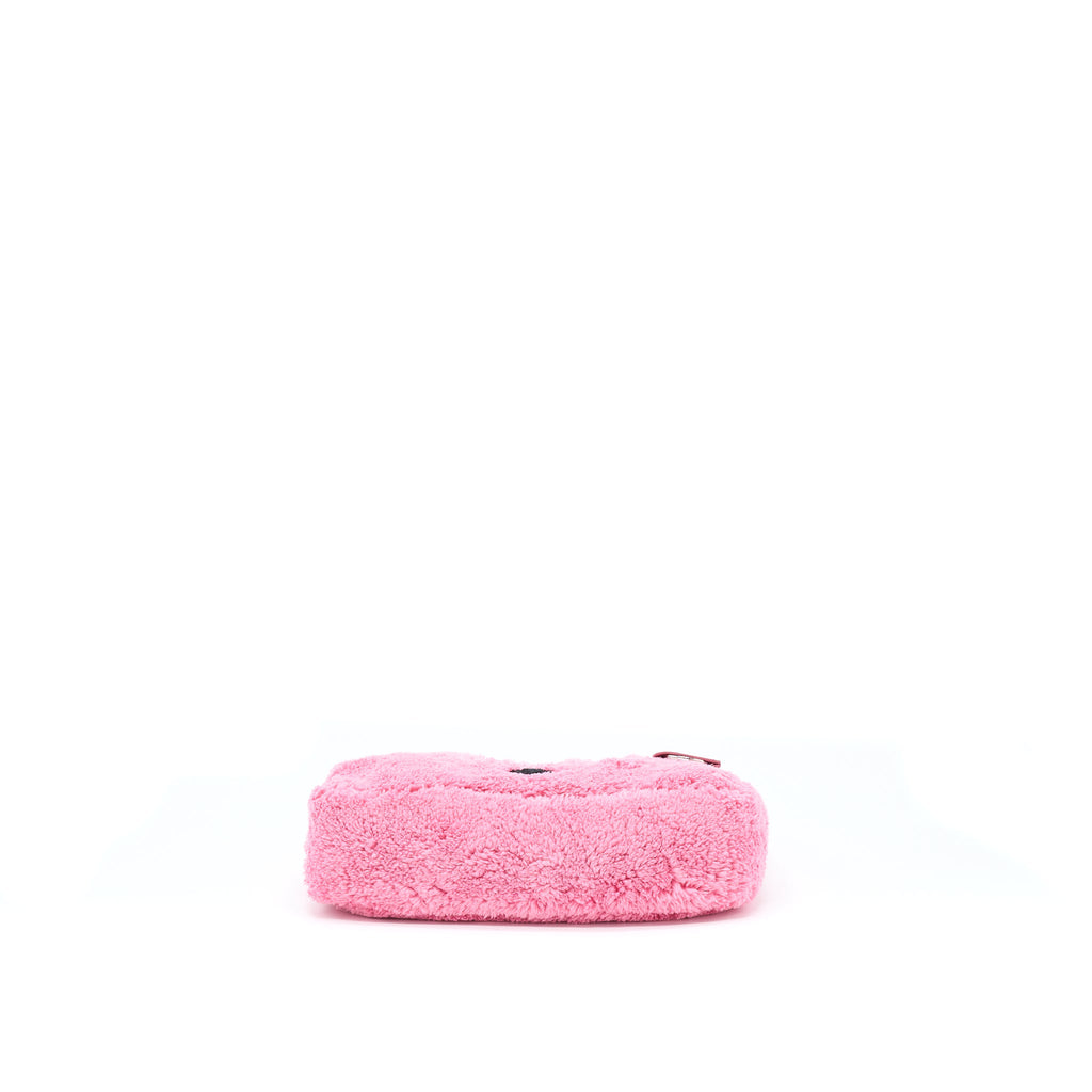PRADA REEDITION 2000 TERRY MINI BAG PINK