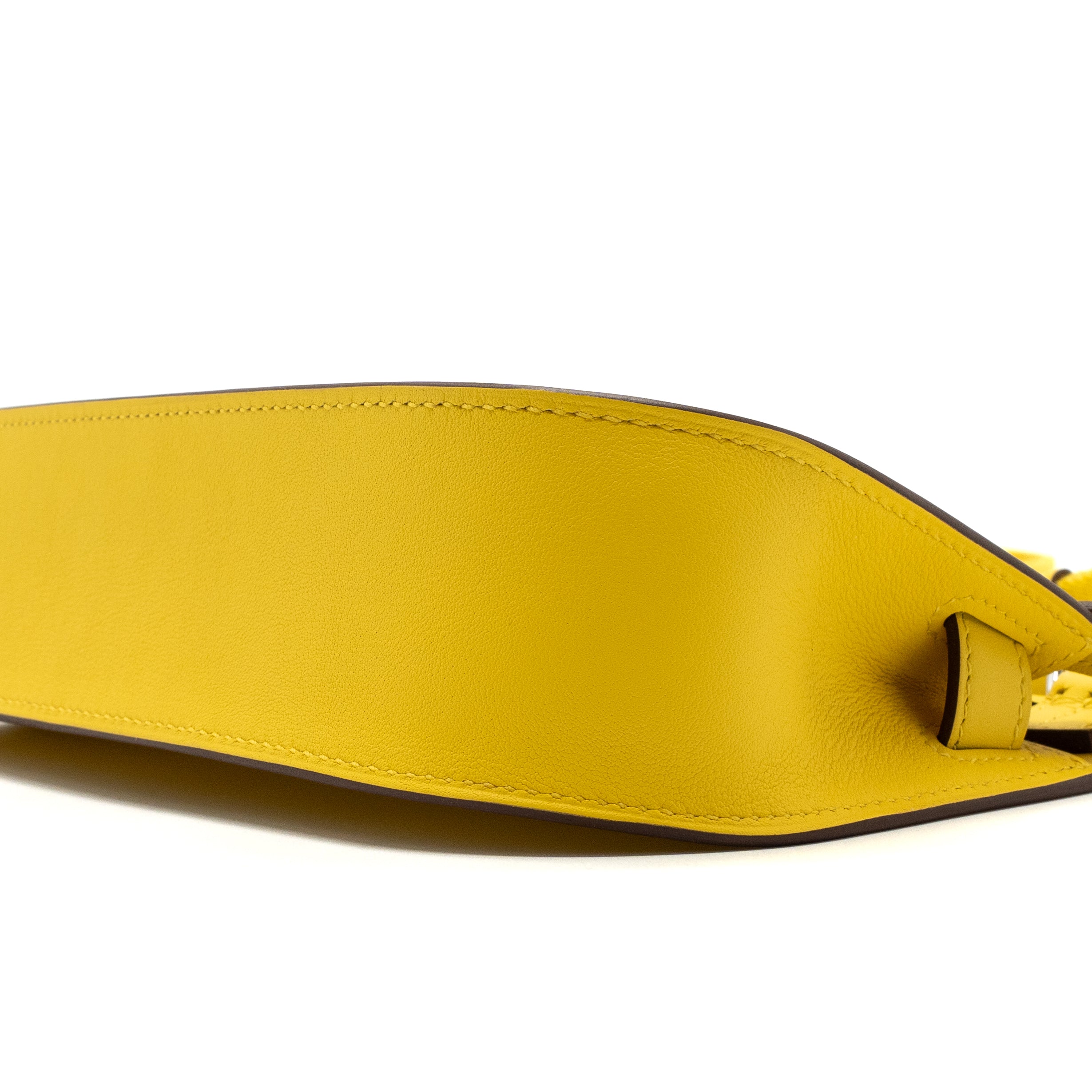 HERMES MINI JYPSIERE SWIFT/SANGLE WOOLY JAUNE NAPLES SHW