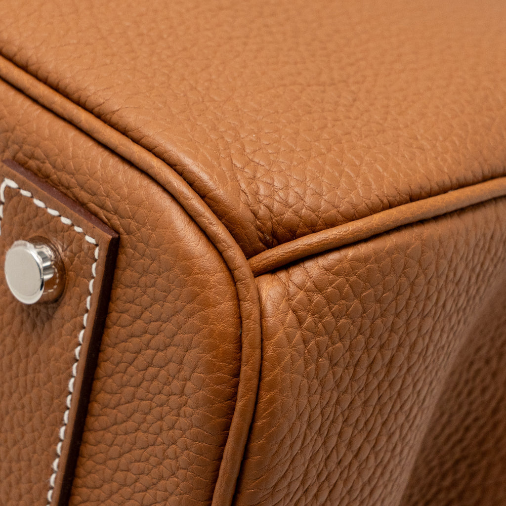 HERMES HAC BIRKIN 40 TOGO GOLD SHW