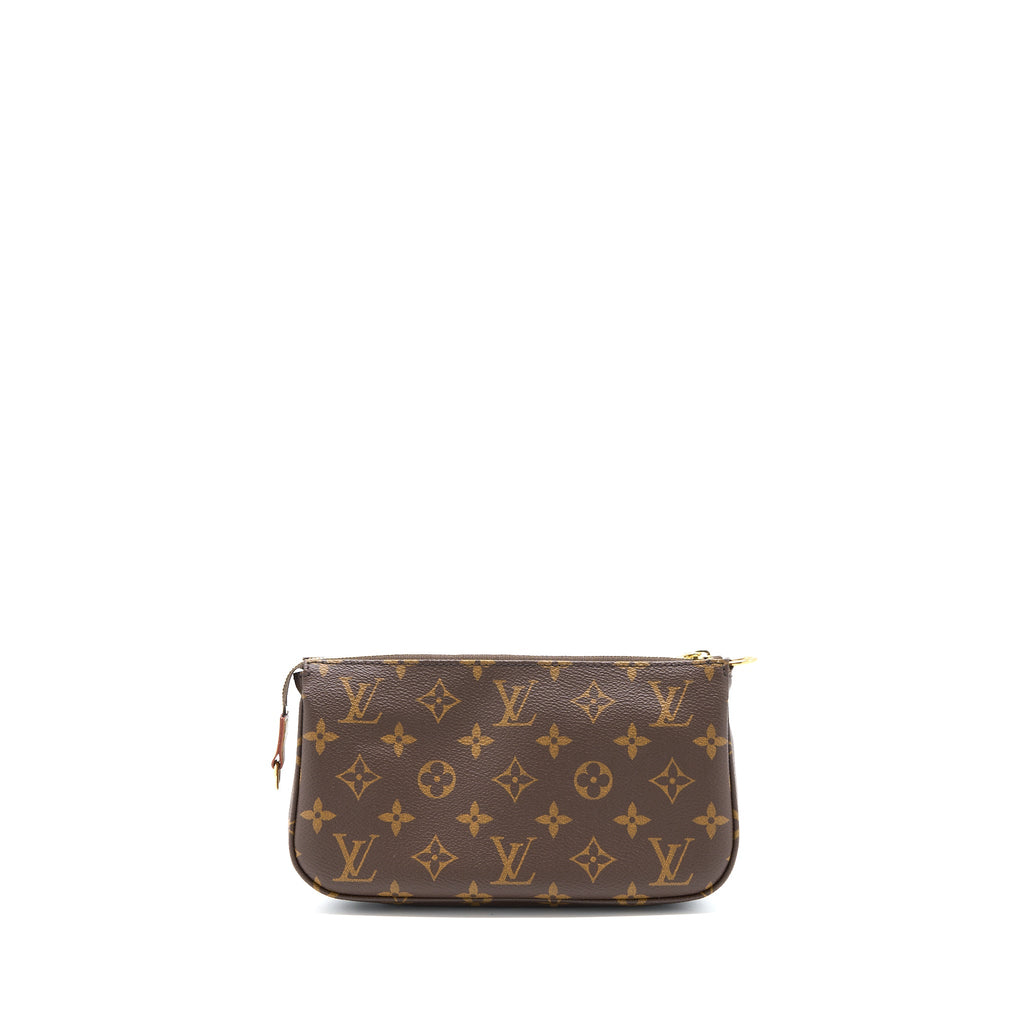 LOUIS VUITTON POCHETTE ACCESSORIES MONOGRAM CANVAS GHW