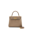HERMES KELLY 25 TOGO ETOUPE GHW