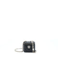 CHANEL MINI VANITY WITH GIANT CHAIN CAVIAR BLACK SHW