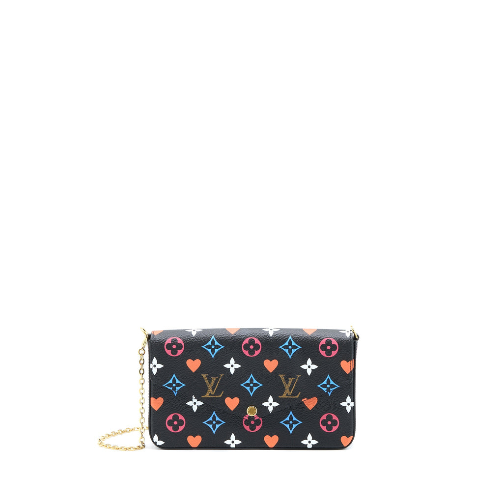 LOUIS VUITTON LIMITED EDITION FELICIE MULTICOLOUR MONOGRAM CANVAS GHW