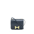 HERMES MINI CONSTANCE BLUE INDIGO GHW