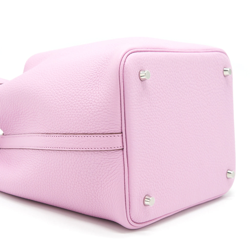 HERMES PICOTIN 22 LOCK BAG CLEMENCE MAUVE SYLVESTRE SHW