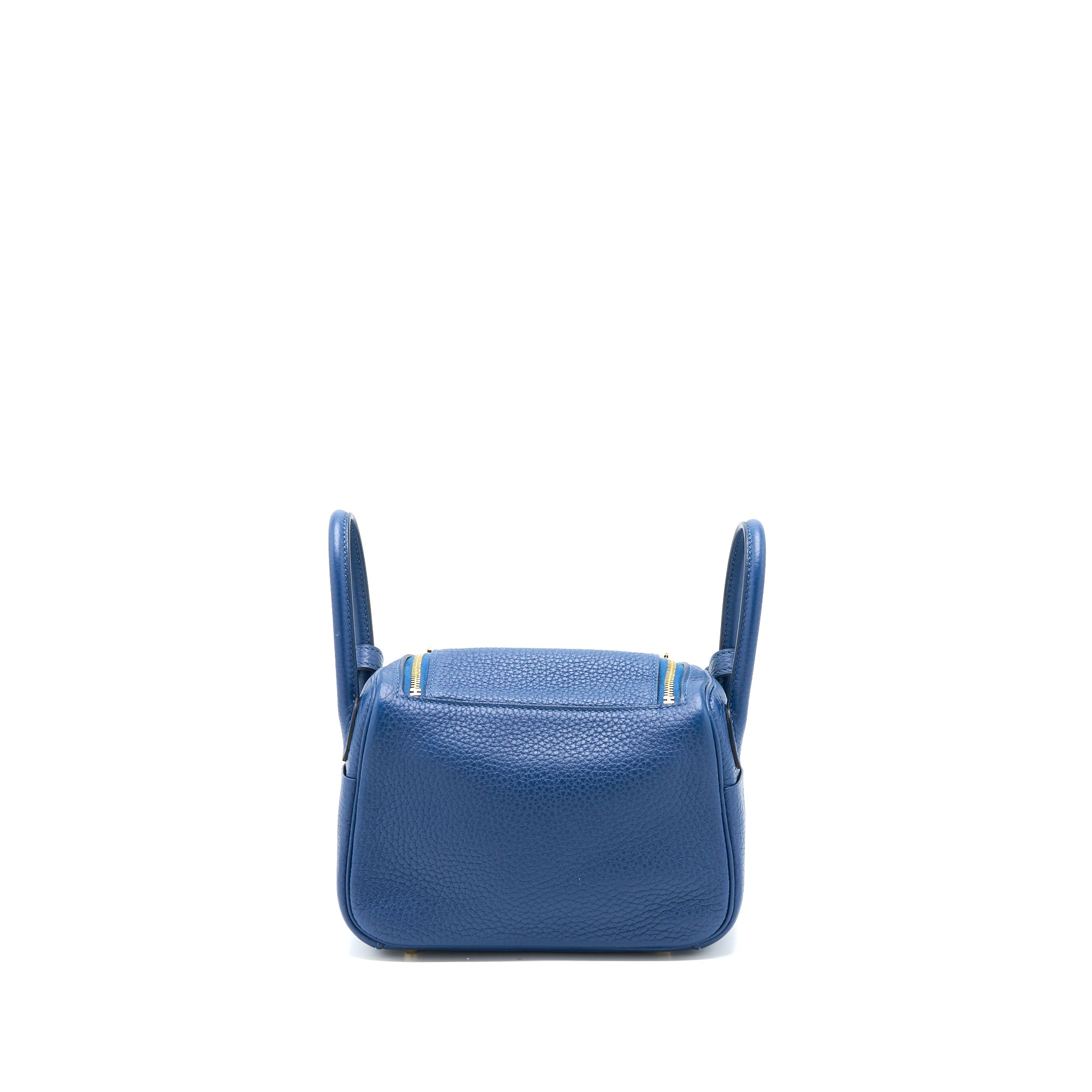 HERMES MINI LINDY CLEMENCE DEEP BLUE GHW