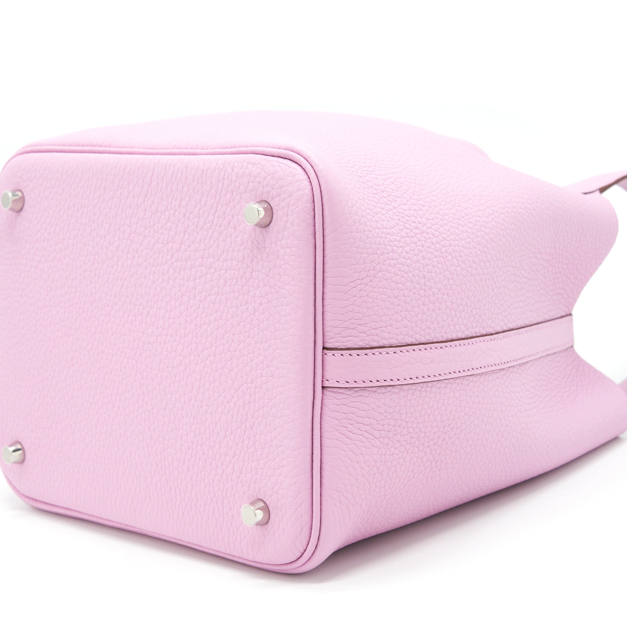 HERMES PICOTIN 22 LOCK BAG CLEMENCE MAUVE SYLVESTRE SHW