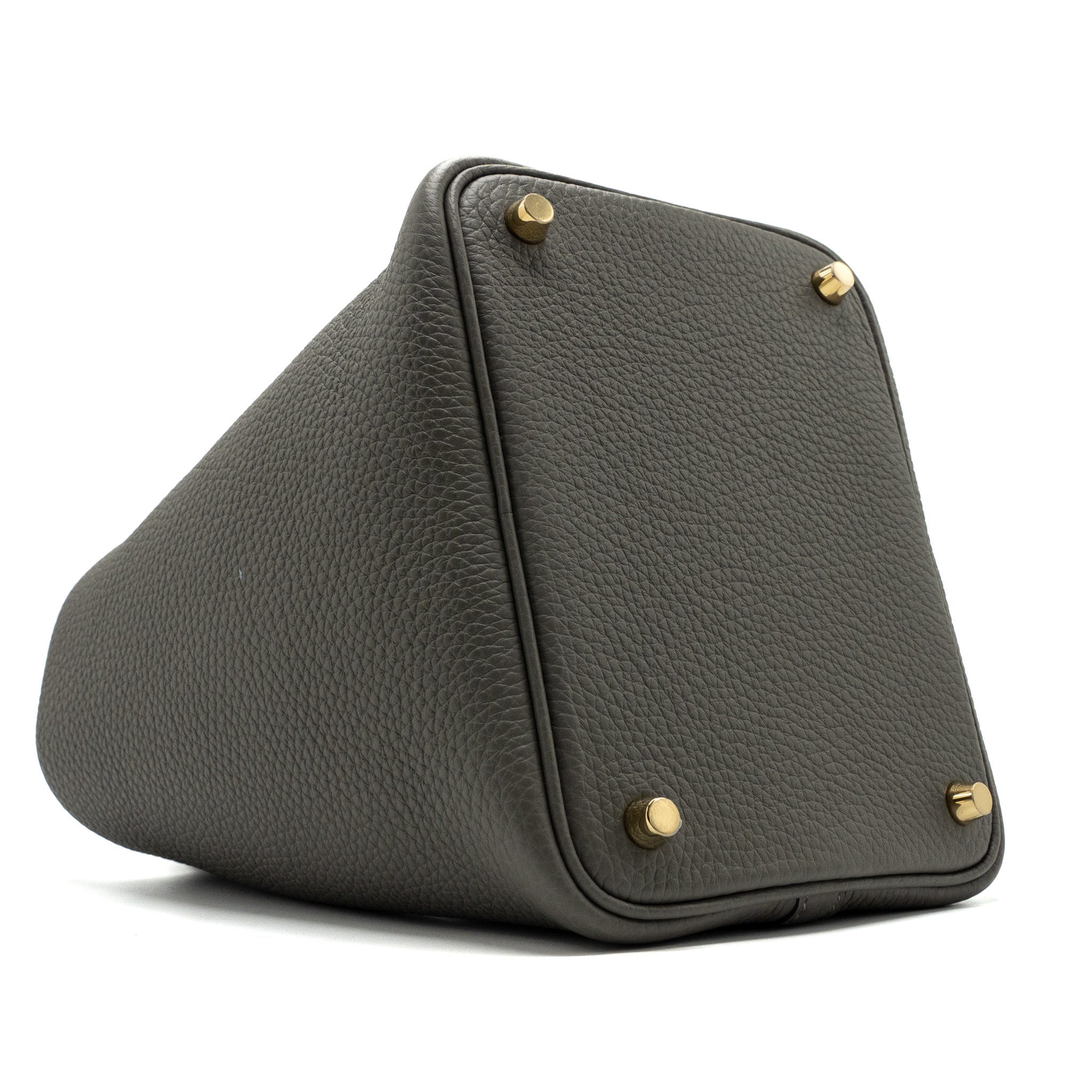 HERMES PICOTIN 18 LOCK BAG CLEMENCE GRIS MEYER GHW