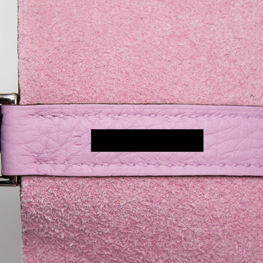 HERMES PICOTIN 22 LOCK BAG CLEMENCE MAUVE SYLVESTRE SHW