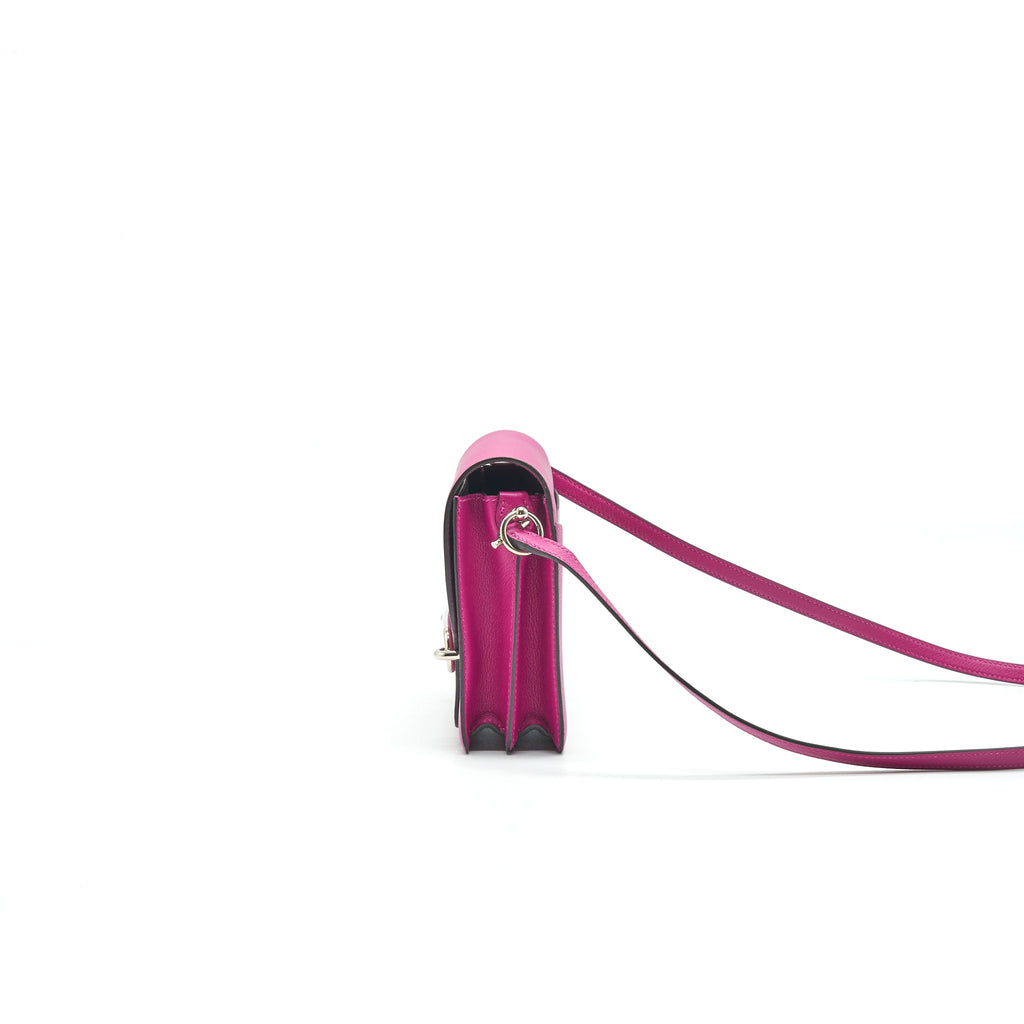 HERMES MINI ROULIS ROSE PURPLE SHW