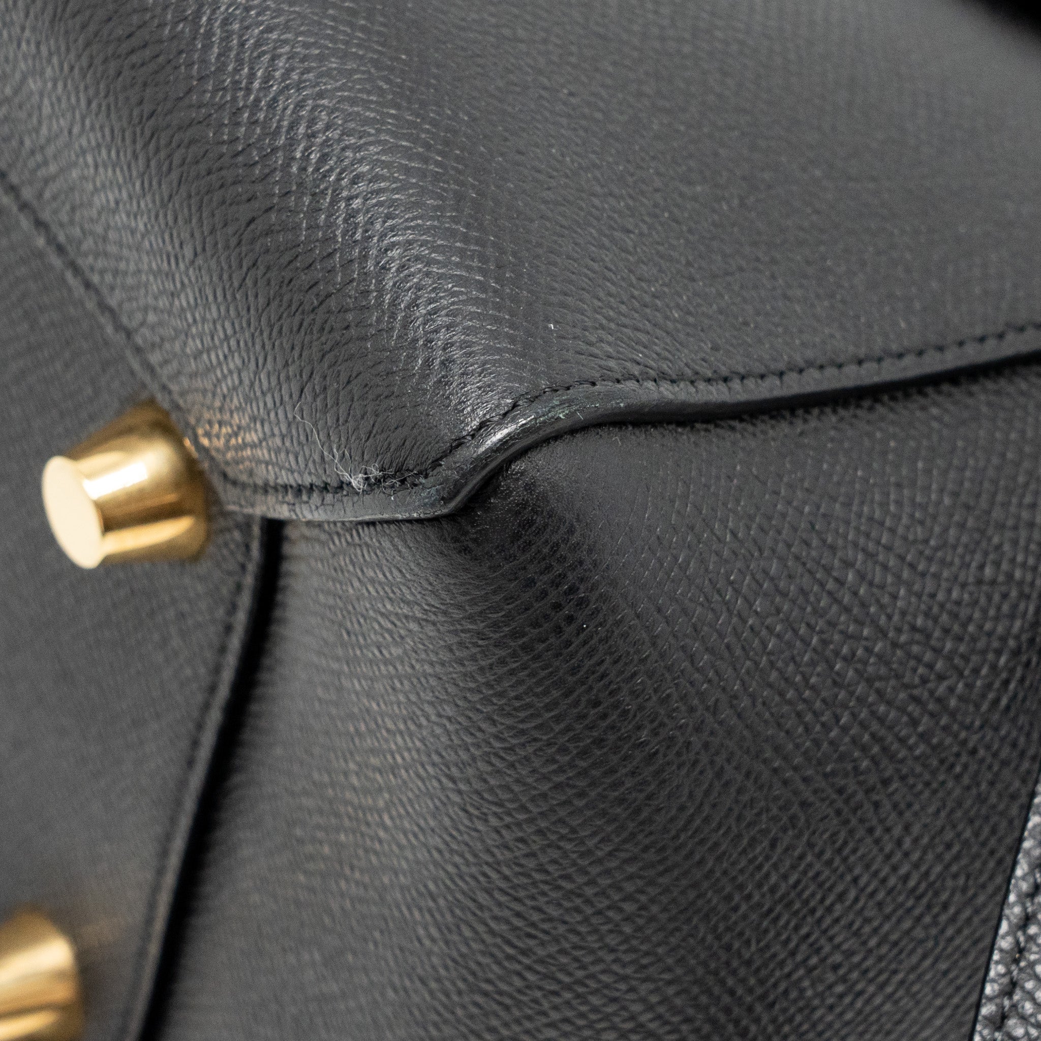 CELINE MINI BELT BAG CALFSKIN BLACK GHW