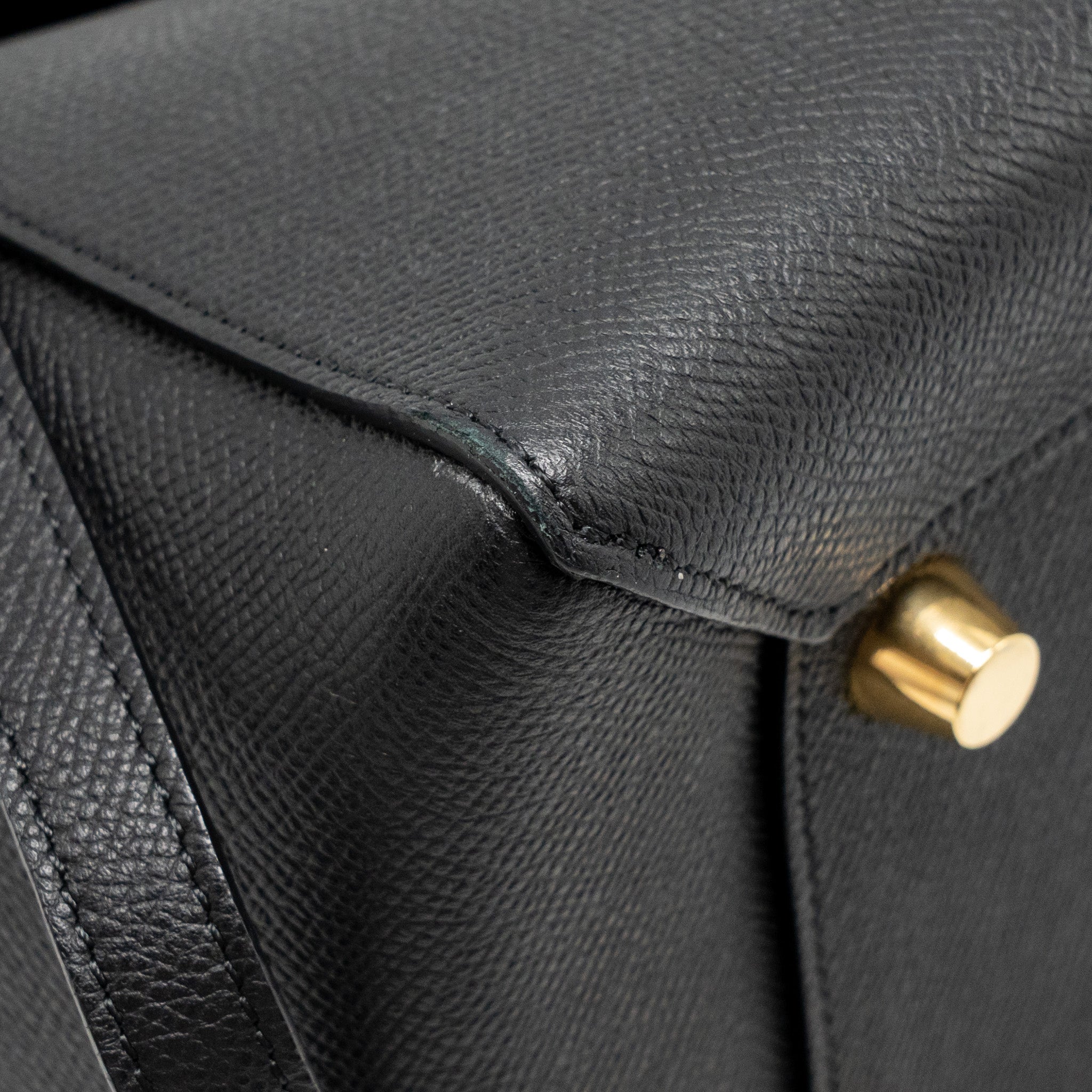 CELINE MINI BELT BAG CALFSKIN BLACK GHW