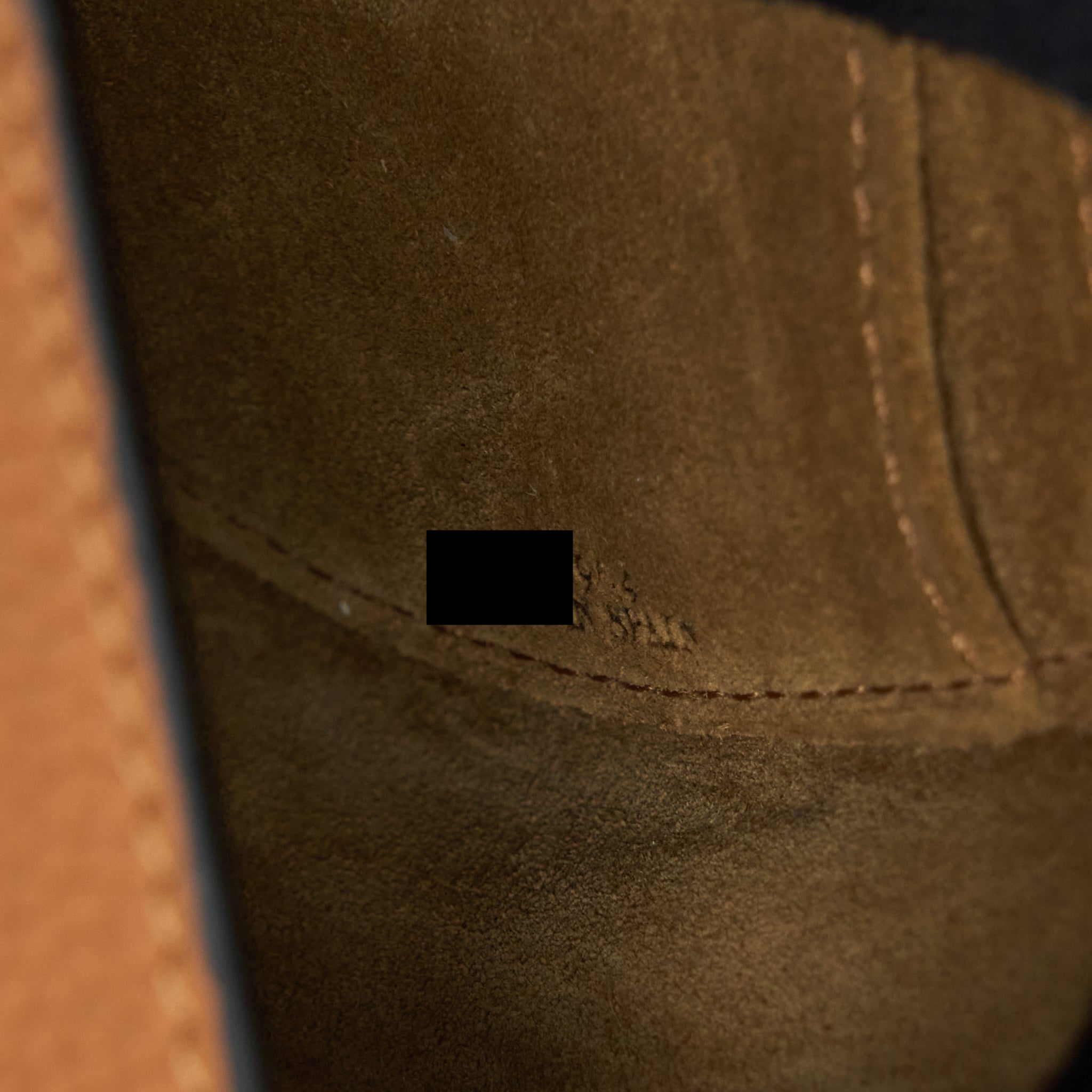 LOEWE MINI GATE BAG GRAIN CALFSKIN TAN GHW