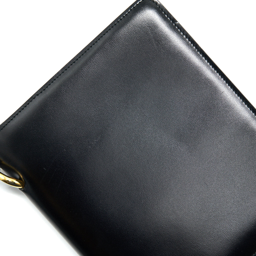 CELINE VINTAGE TOP HANDLE FLAP BAG