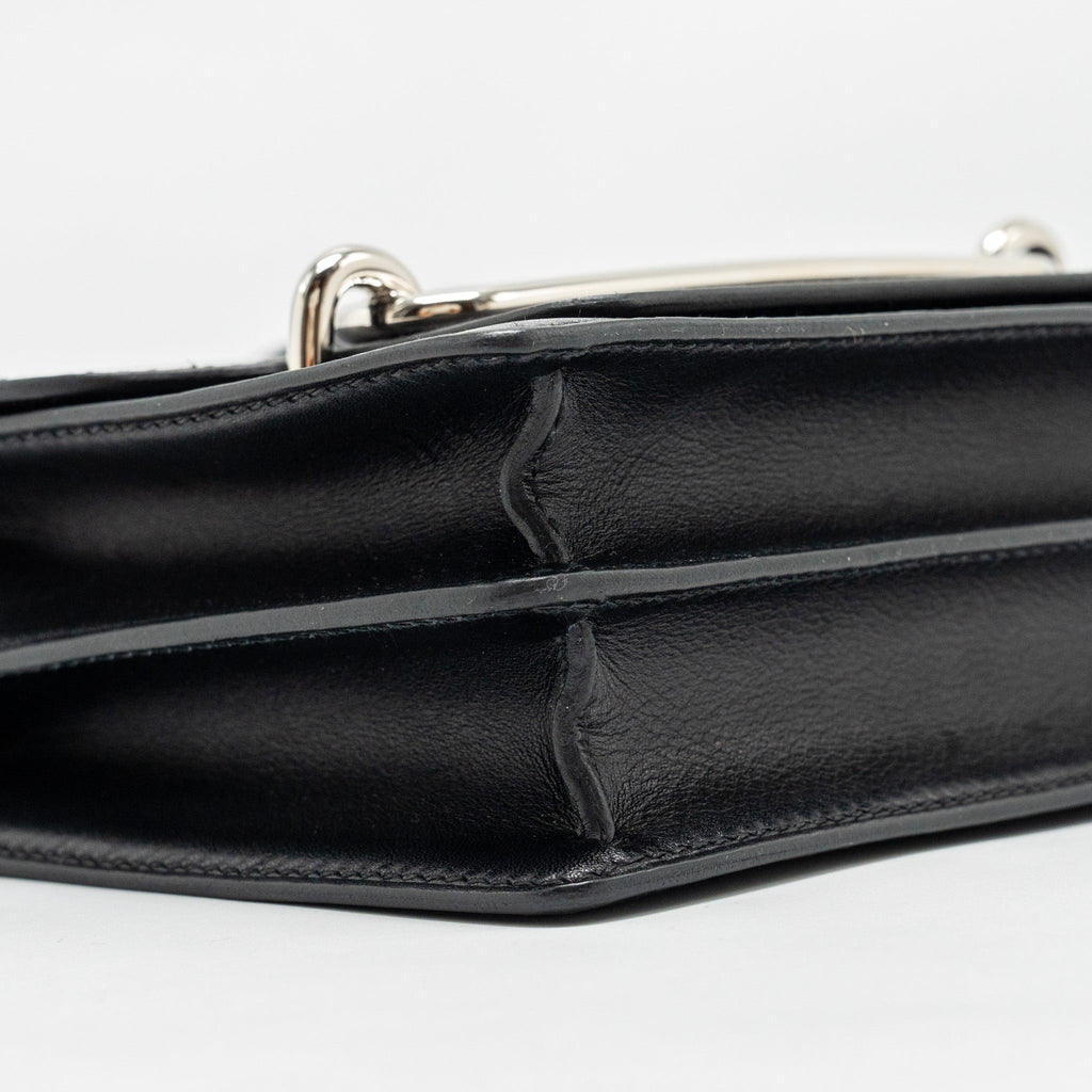 HERMES MINI ROULIS SWIFT BLACK SHW