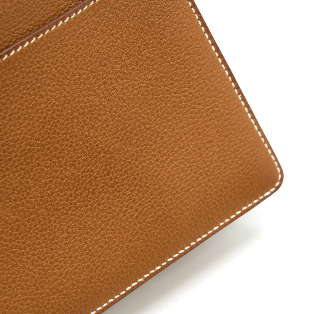 HERMES MINI ROULIS BARENIA FAUBOURG 34 FAUVE GHW