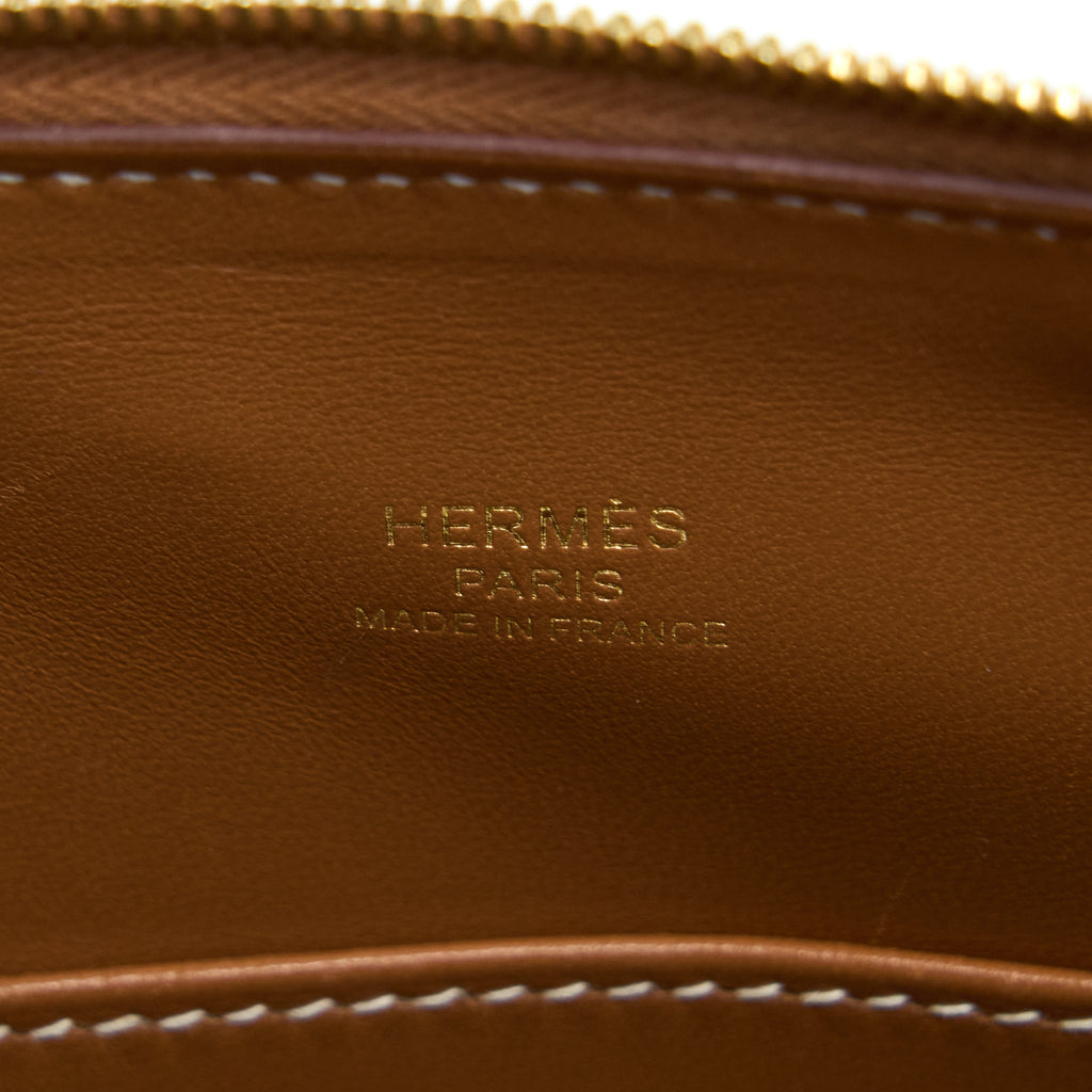 HERMES MINI BOLIDE EVERCOLOUR GOLD GHW