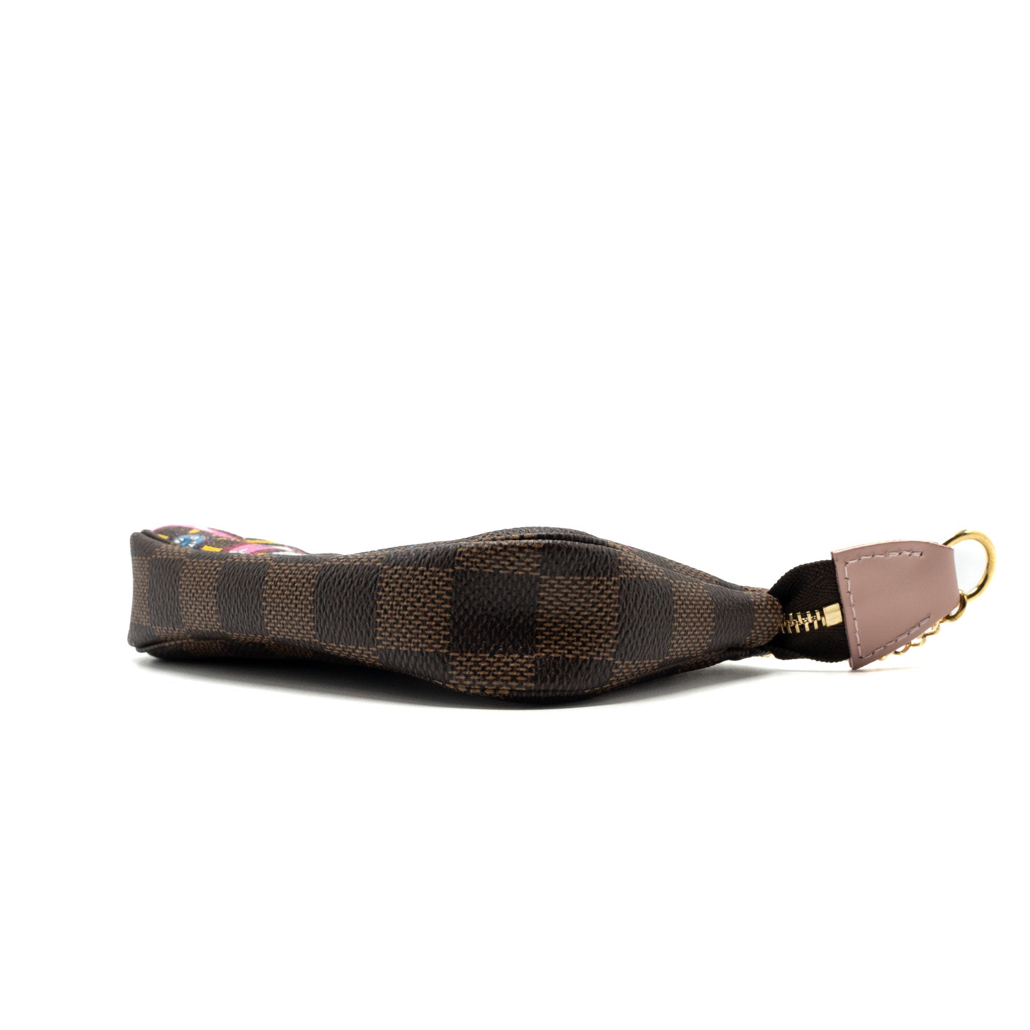 LOUIS VUITTON MINI POCHETTE ACCESSORIES CHRISTMAS LIMITED EDITION MULTICOLOR GHW