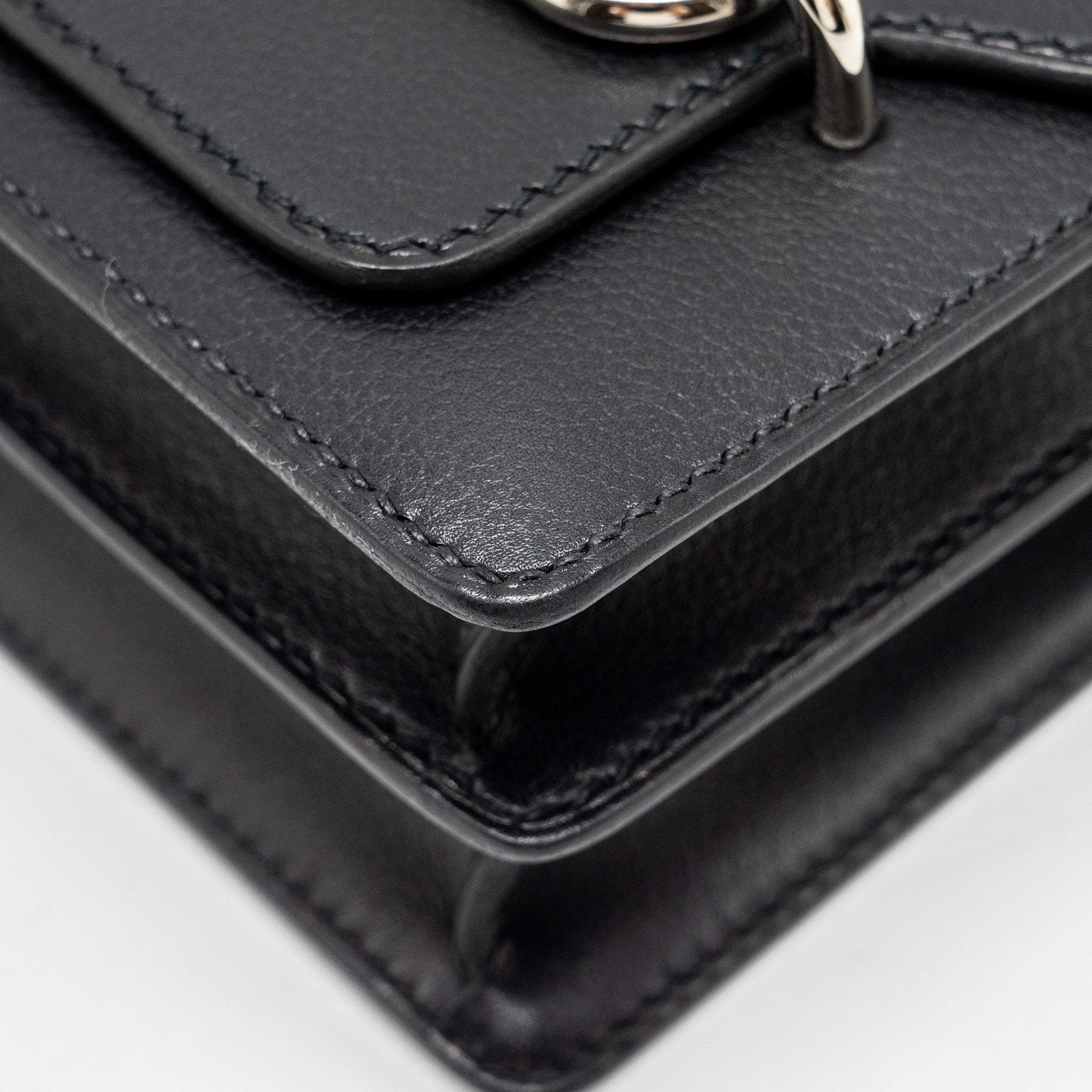 HERMES MINI ROULIS SWIFT BLACK SHW