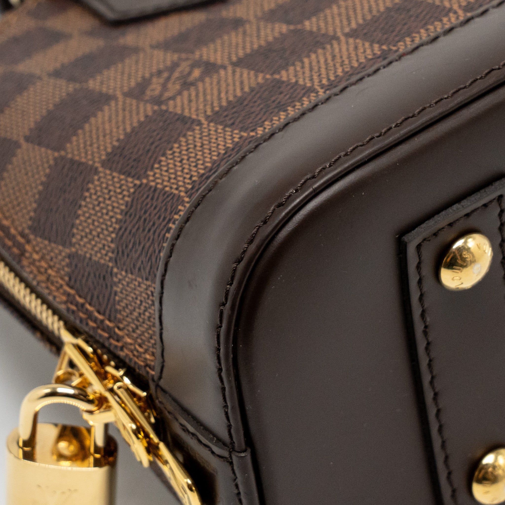 LOUIS VUITTON ALMA BB DAMIER EBENE GHW