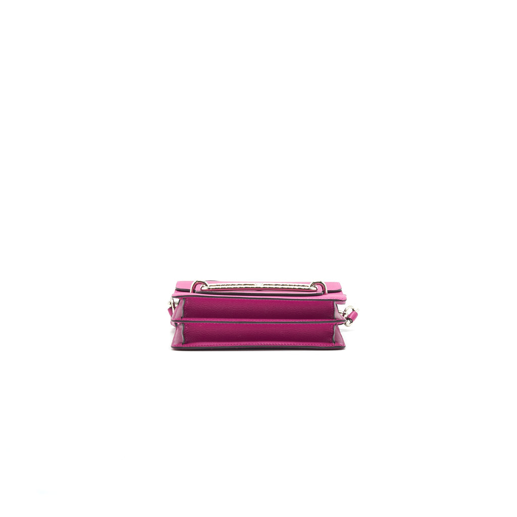 HERMES MINI ROULIS ROSE PURPLE SHW