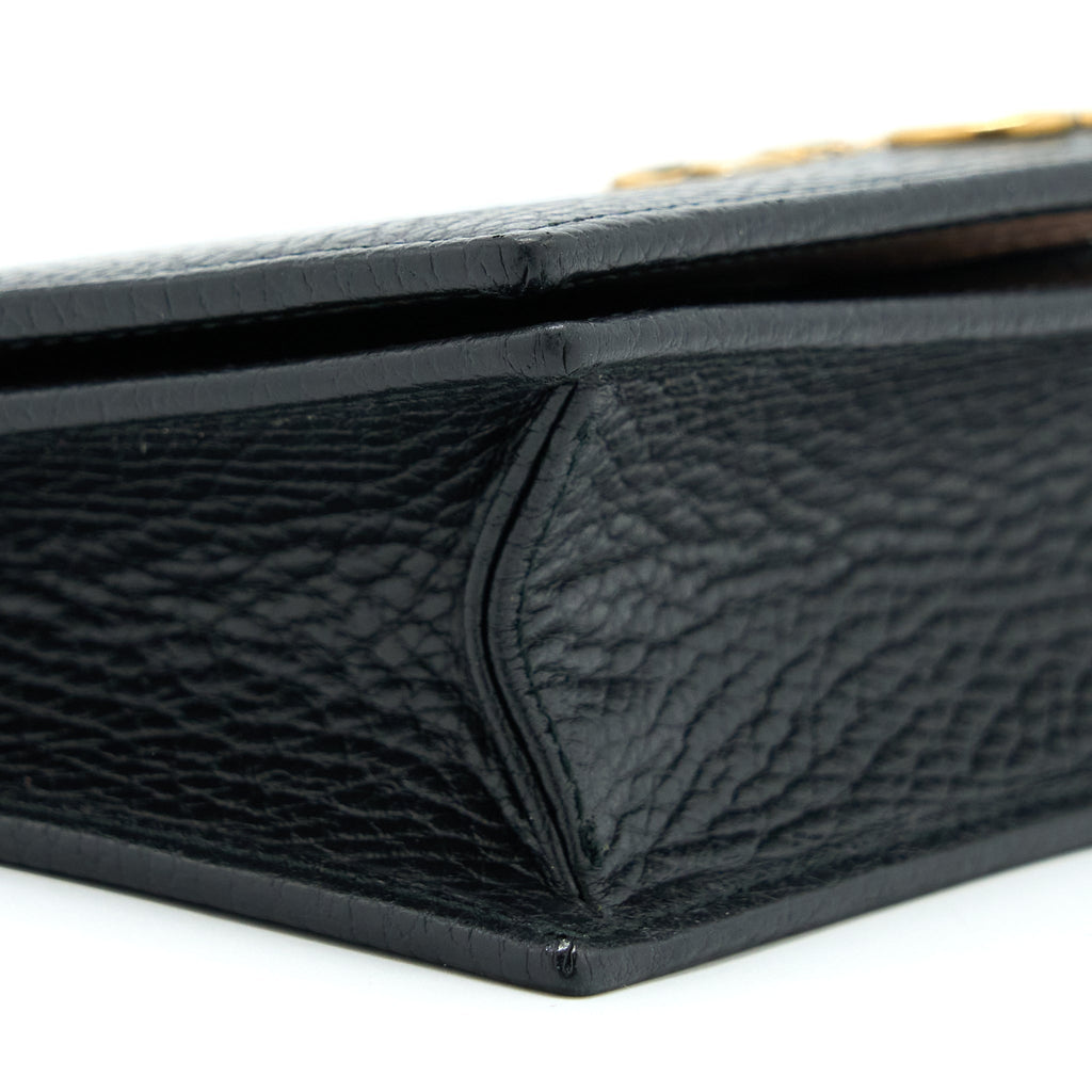 GUCCI CHAIN WALLET BLACK GHW