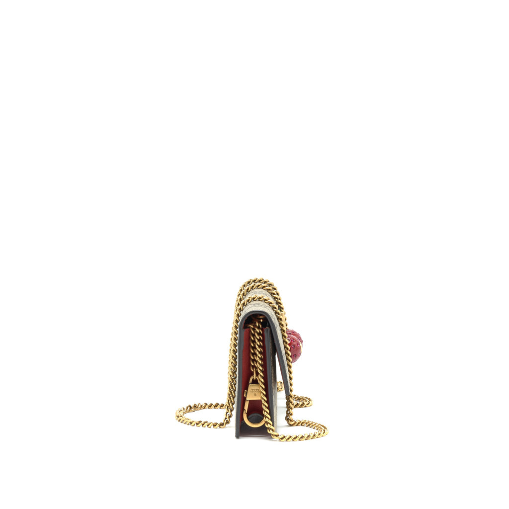 GUCCI CHERRIES WALLET ON CHAIN