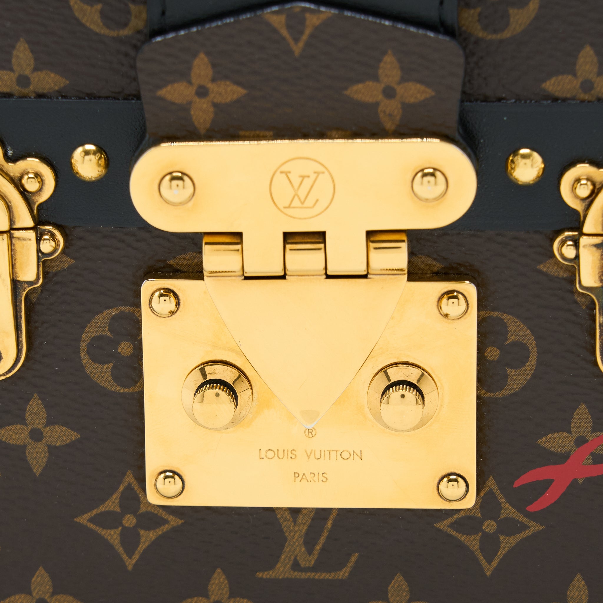 LOUIS VUITTON PETITE MALLE MONOGRAM CANVAS GHW