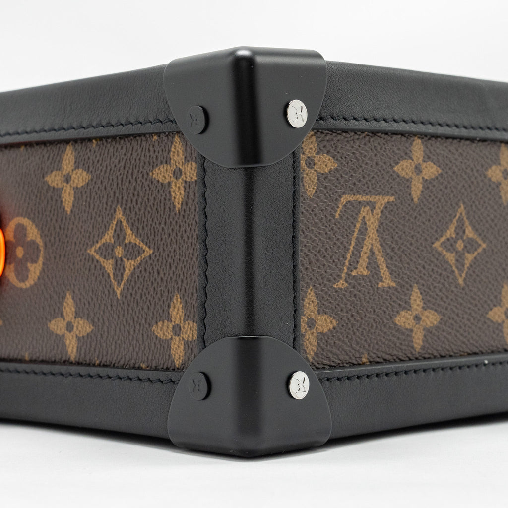LOUIS VUITTON SOLAR RAY SOFT TRUNK LIMITED EDITION MONOGRAM CANVAS BLACK HARDWARE