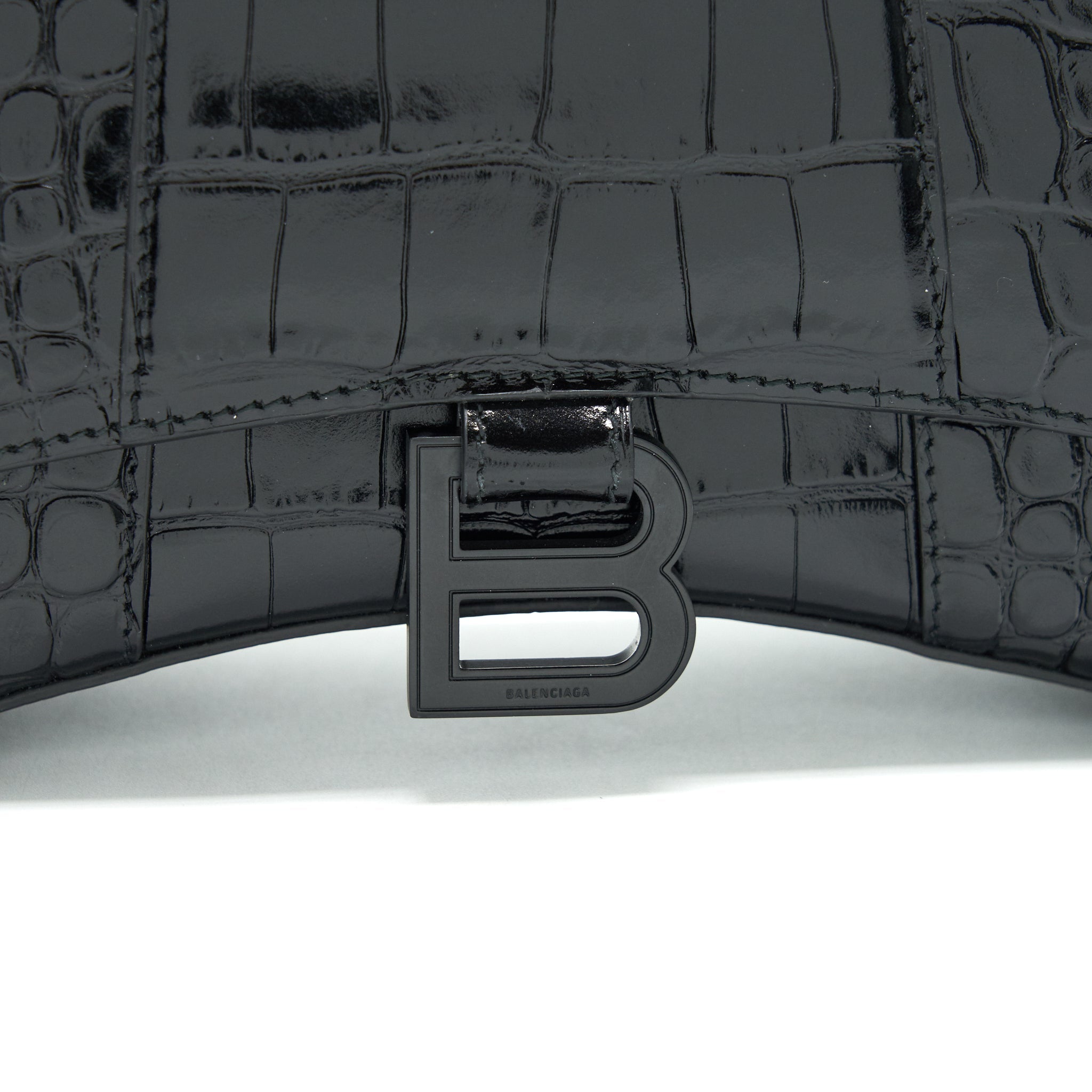 BALENCIAGA HOURGLASS XS SO BLACK