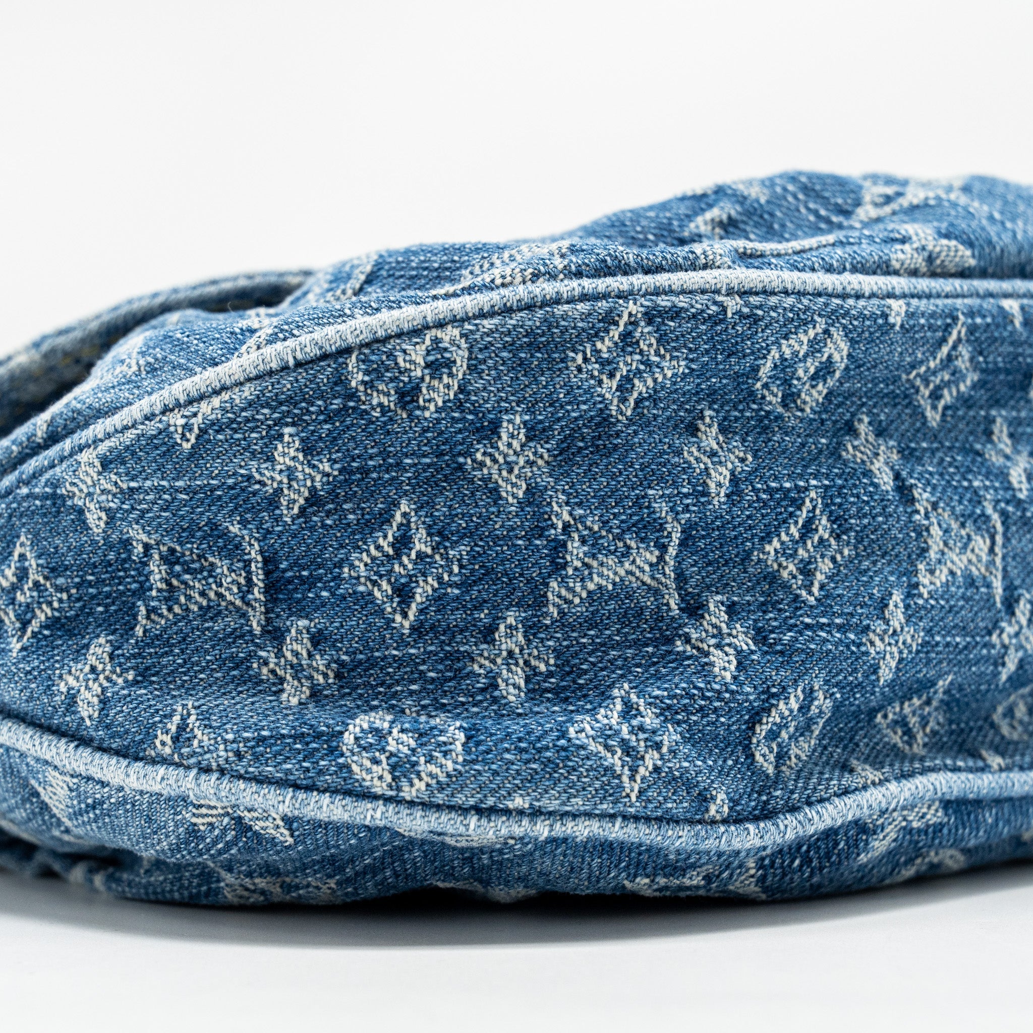LOUIS VUITTON SUNSET MONOGRAM DENIM REMIX LIGHT BLUE LIMITED EDITION GHW