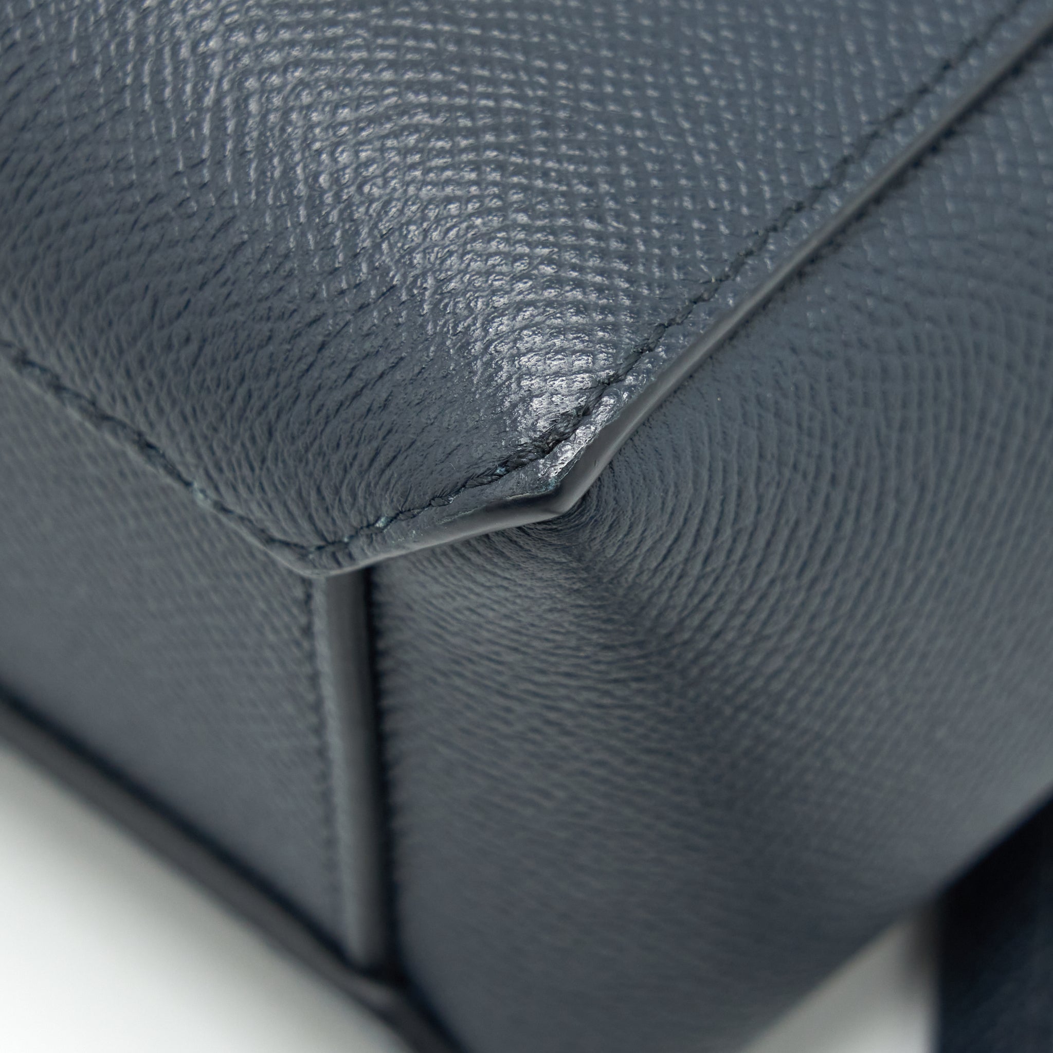 CELINE PICO BELT BAG GRAINED CALFSKIN NAVY GHW