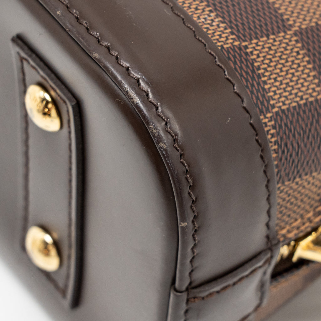 LOUIS VUITTON ALMA BB DAMIER EBENE GHW