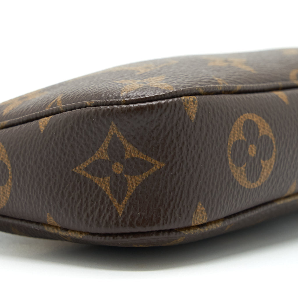 LOUIS VUITTON MINI POCHETTE MONOGRAM CANVAS GHW