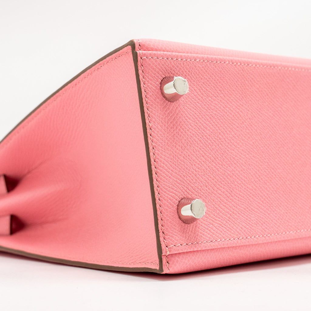 HERMES KELLY 25 EPSOM 1Q ROSE CONFETTI SHW