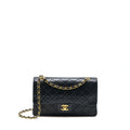 CHANEL VINTAGE FLAP BAG LAMBSKIN BLACK GHW