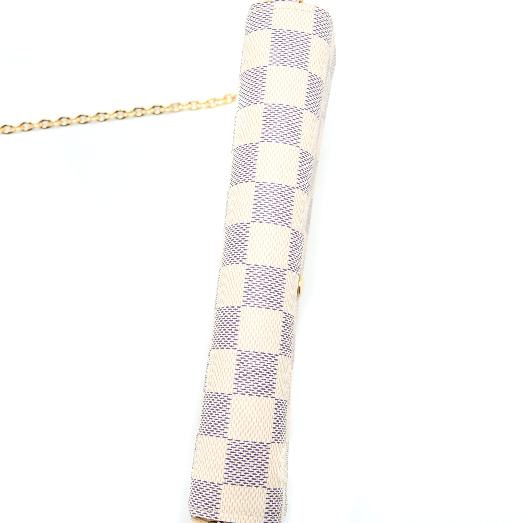 LOUIS VUITTON FELICIE POCHETTE DAMIER AZUR CANVAS GHW