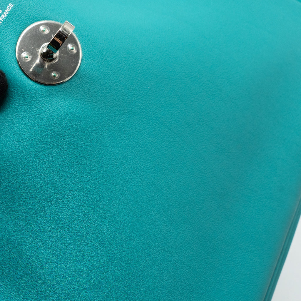 HERMES LINDY 26 SWIFT BLUE PAON SHW
