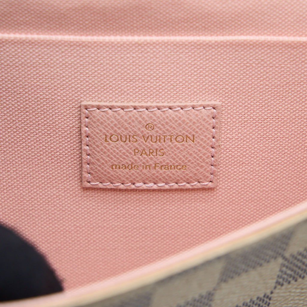 LOUIS VUITTON FELICIE POCHETTE DAMIER AZUR CANVAS GHW