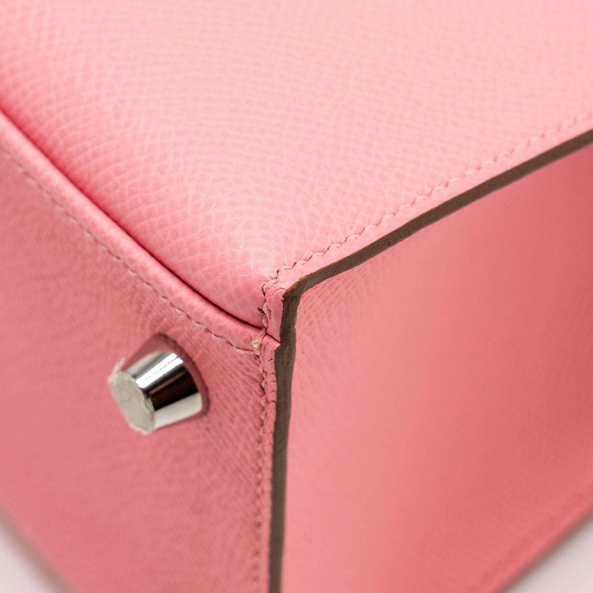 HERMES KELLY 25 EPSOM 1Q ROSE CONFETTI SHW