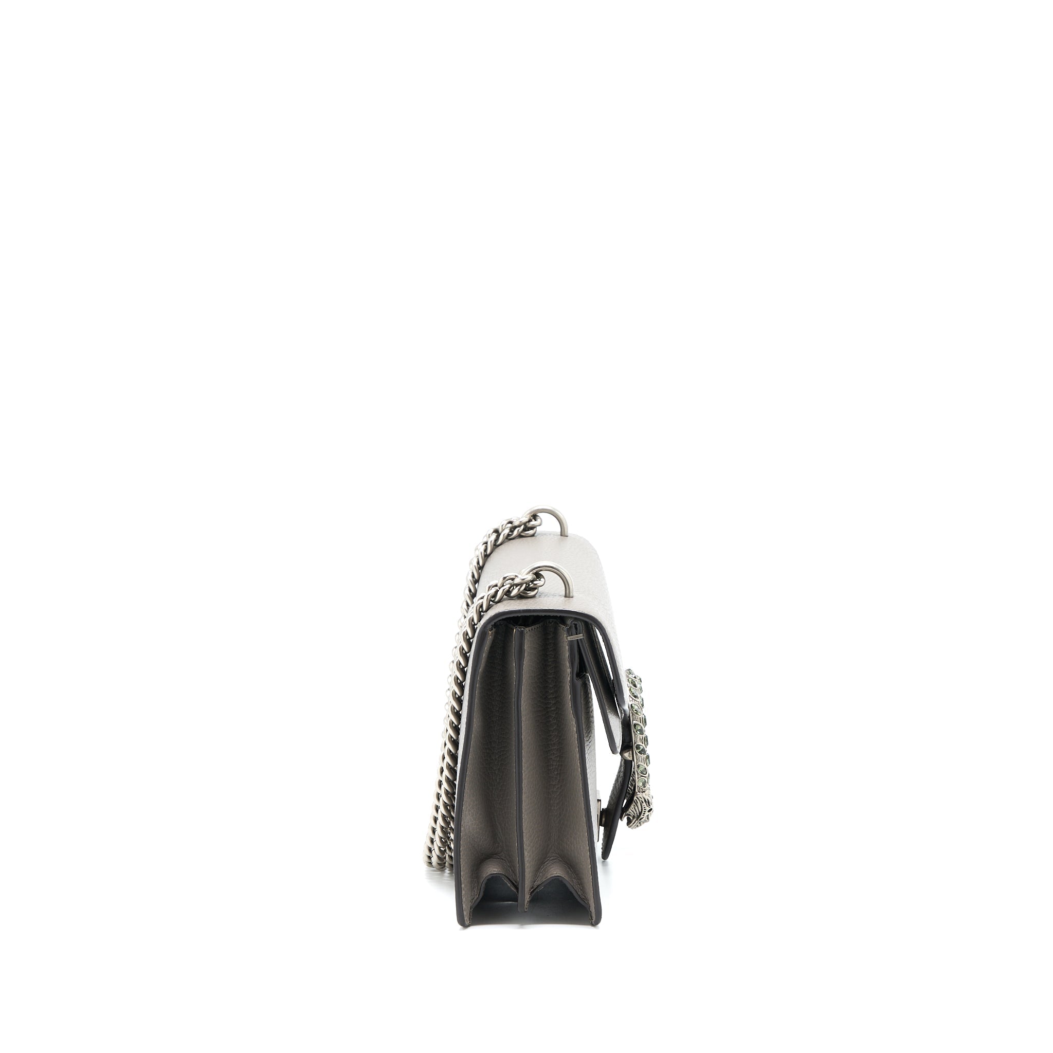 GUCCI SMALL DIONYSUS CALFSKIN GREY SHW