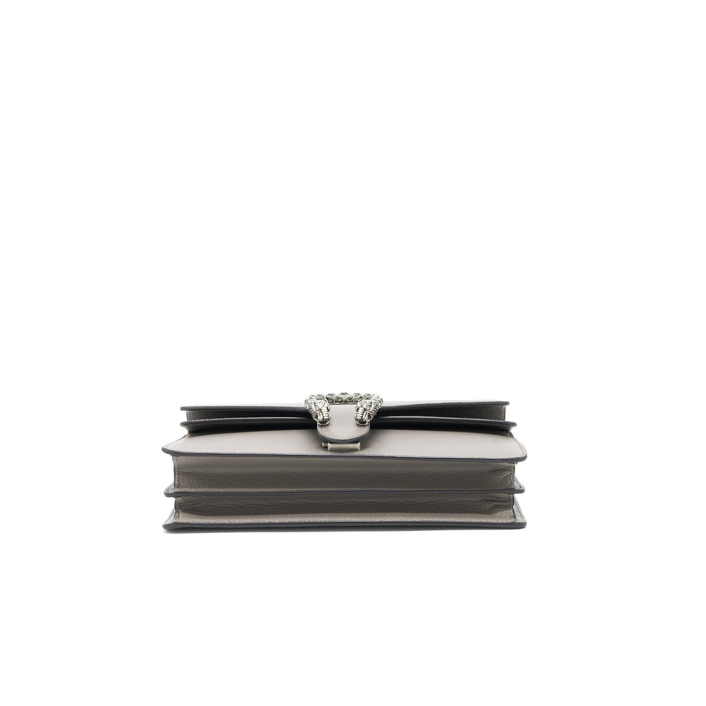 GUCCI SMALL DIONYSUS CALFSKIN GREY SHW