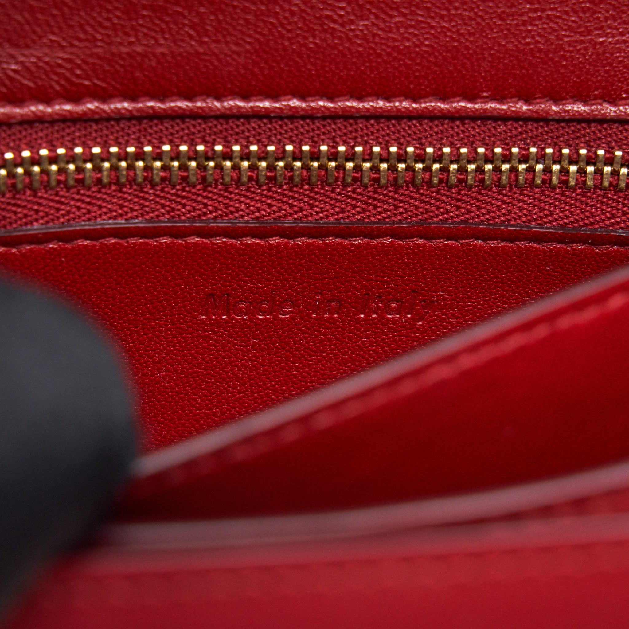 CELINE SMALL CLASSIC BOX BAG RED WITH GHW