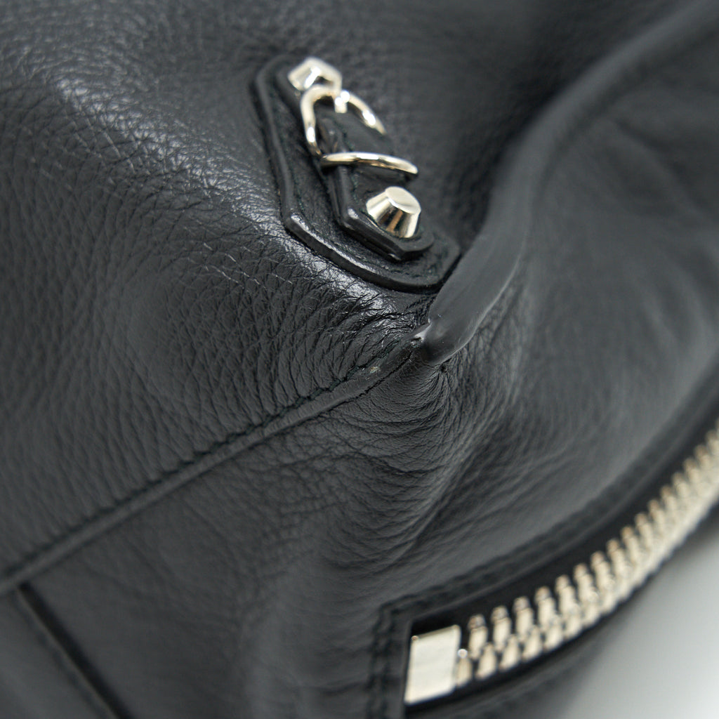BALENCIAGA PAPIER A4 CLASSIC STUDS BAG LEATHER BLACK