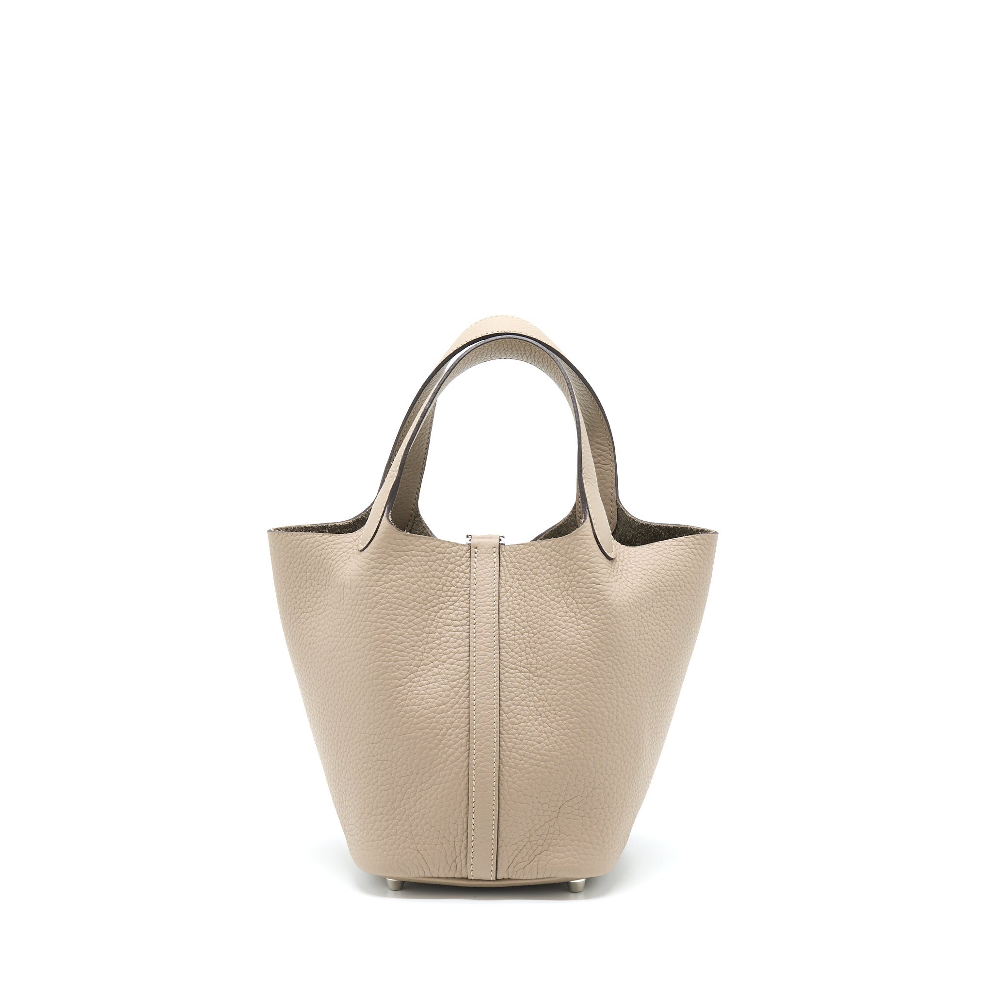 HERMES PICOTIN 18 CLEMENCE 81 GRIS TOURT SHW