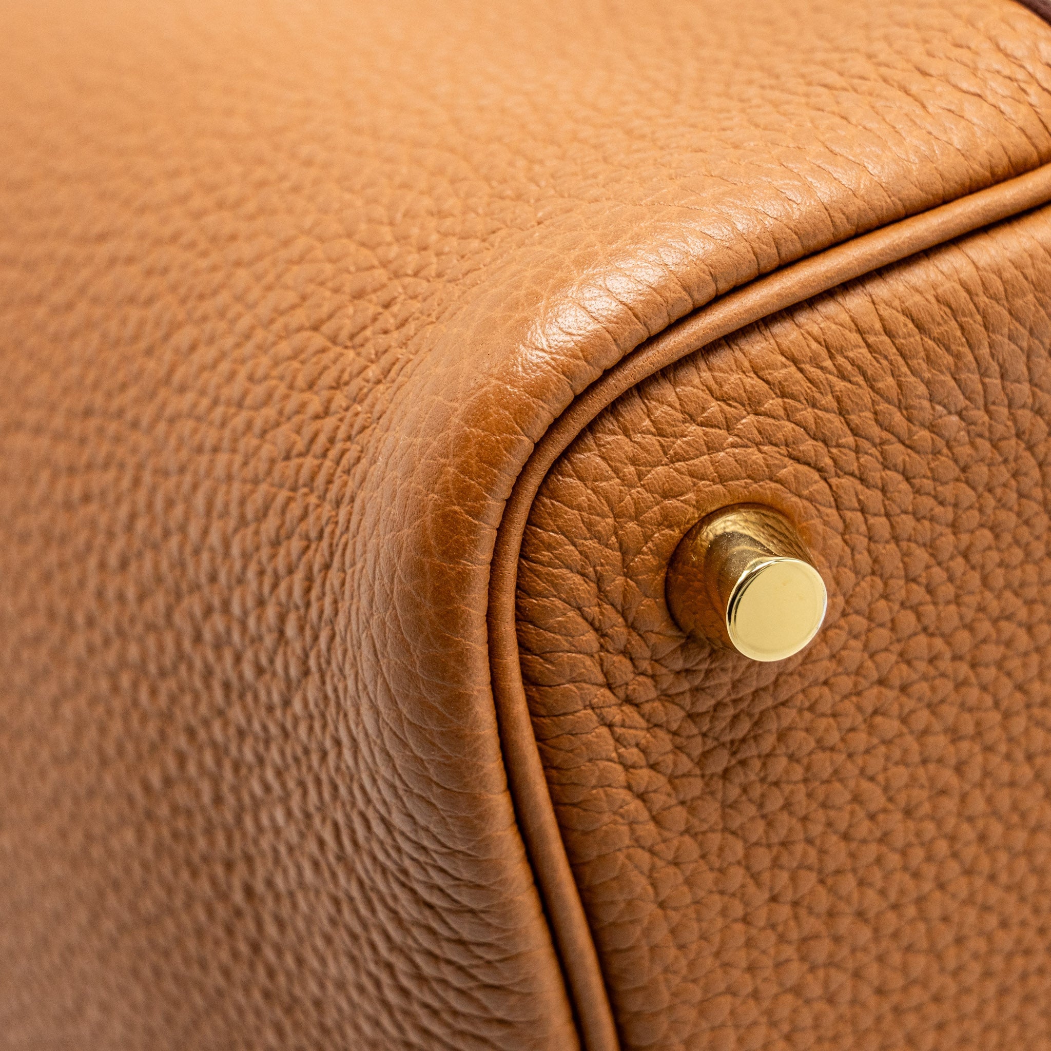 HERMES PICOTIN 18 LOCK BAG TAURILLON MAURICE GOLD GHW