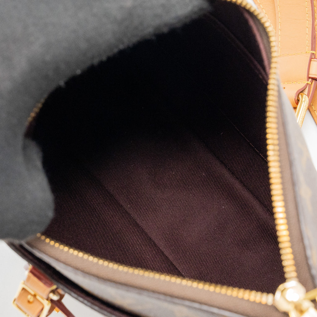 LOUIS VUITTON ODEON PM BAG MONOGRAM CANVAS GHW