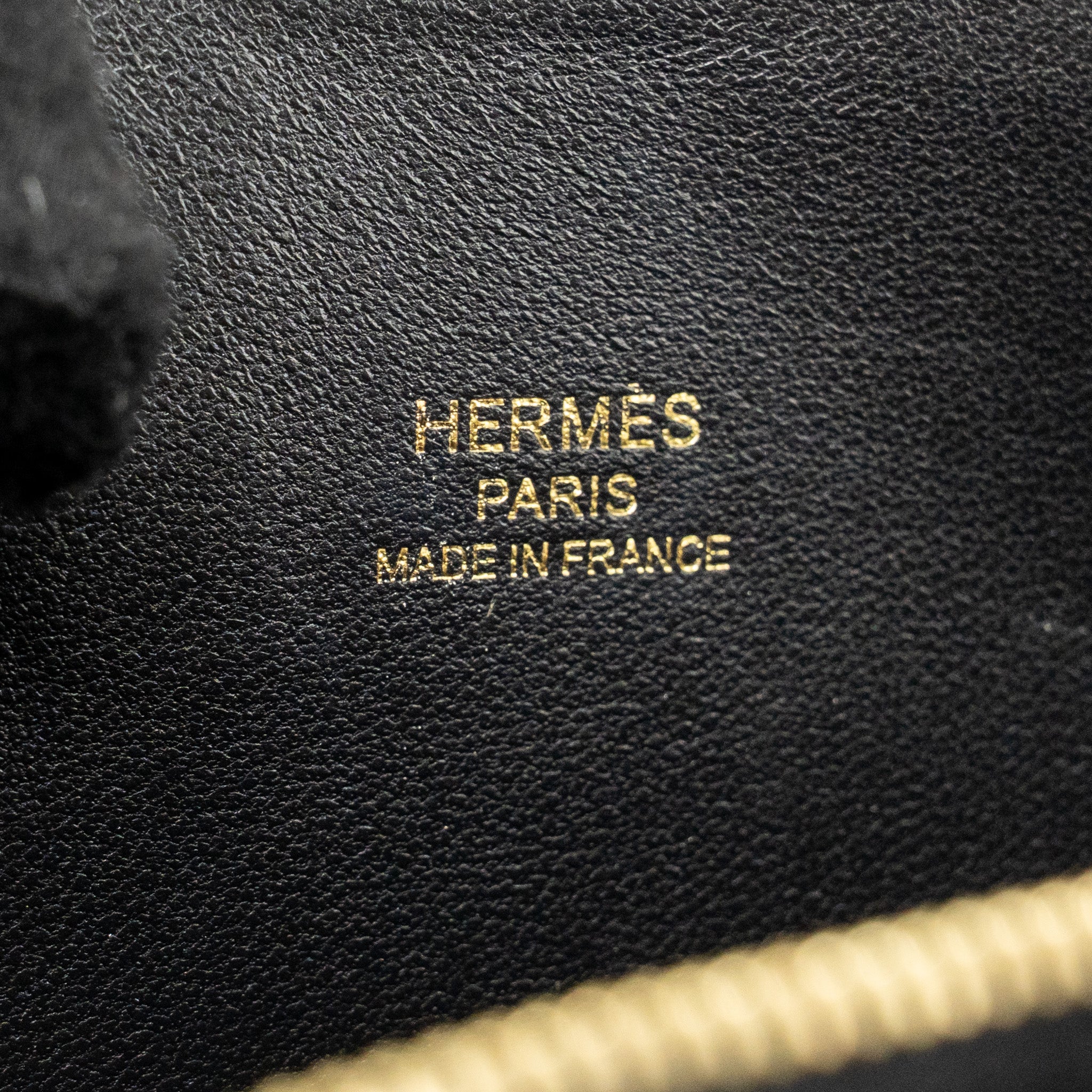 HERMES MINI BOLIDE CHEVRE MYSORE BLACK GHW