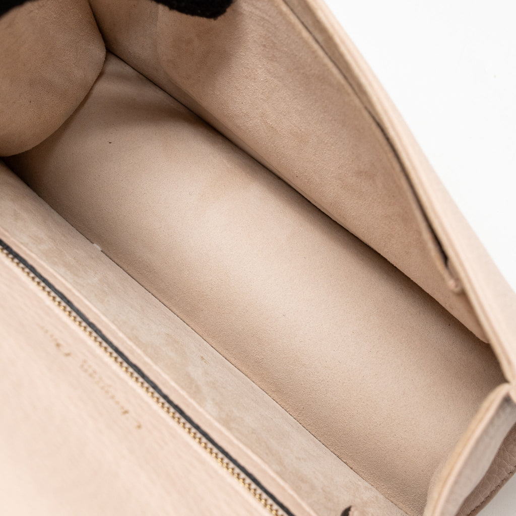 DIOR SMALL DIORAMA GRAINED CALFSKIN LIGHT PINK LGHW